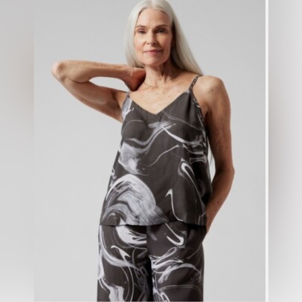 Athleta Women's Calm Cool Sleepwear Set, Size Small